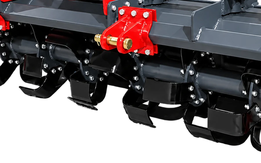 WINNERS rotavator rotor with boron-steel tillage blades